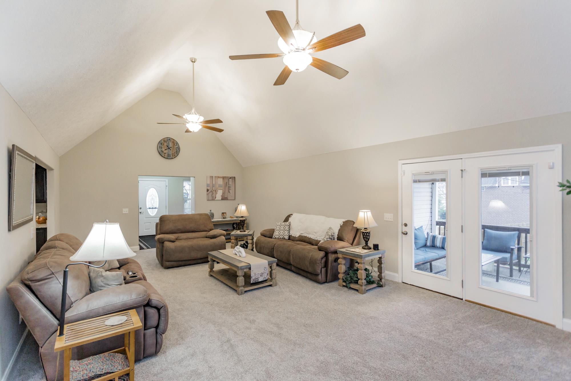 484 Fowler Ford Road Portland, TN 37148 - Photo 9 of 29 a living room with furniture and ceiling fan