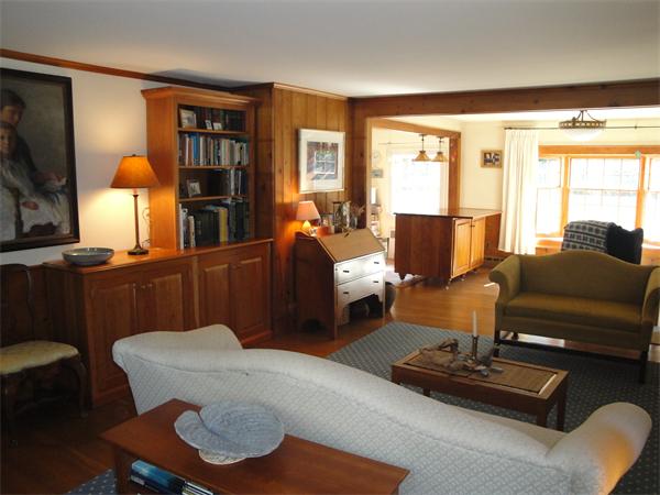 524 Concord Road Sudbury, MA 01776 - Photo 3 of 20 a living room with furniture fireplace and a large window