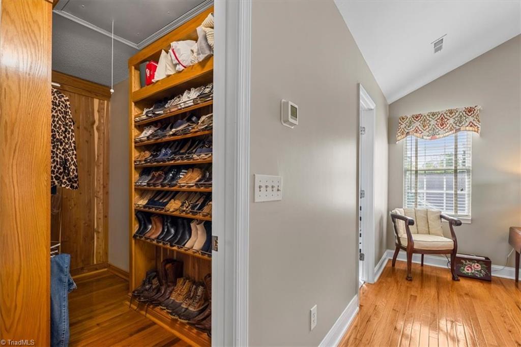 3303 Bardwell Road Greensboro, NC 27410 - Photo 33 of 50 Primary closet with cedar lining