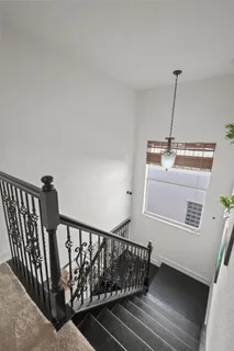 a room with furniture and a window