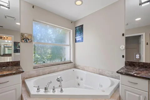 a view of hallway with stairs