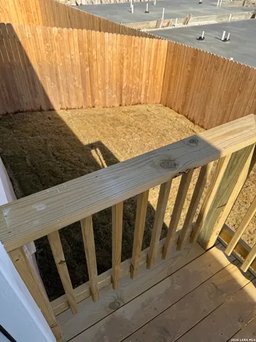 a view of wooden floor