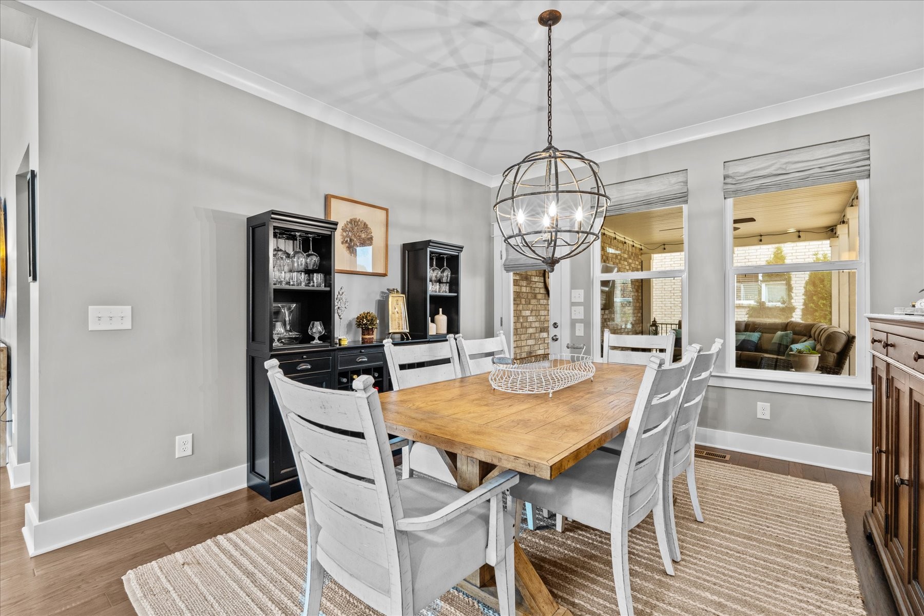 766 Beamon Drive Franklin, TN 37064 - Photo 15 of 39 a view of a dining room with furniture window and wooden floor