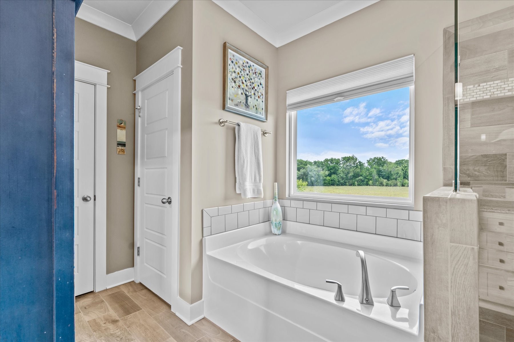 766 Beamon Drive Franklin, TN 37064 - Photo 24 of 39 a bathroom with a bathtub and a shower