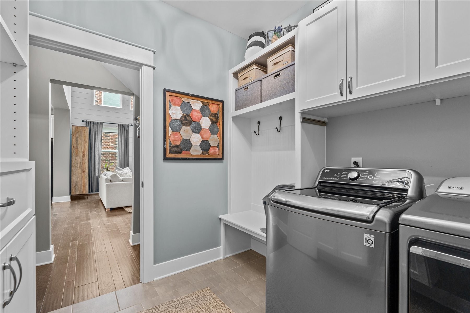 766 Beamon Drive Franklin, TN 37064 - Photo 25 of 39 a utility room with dryer and washer