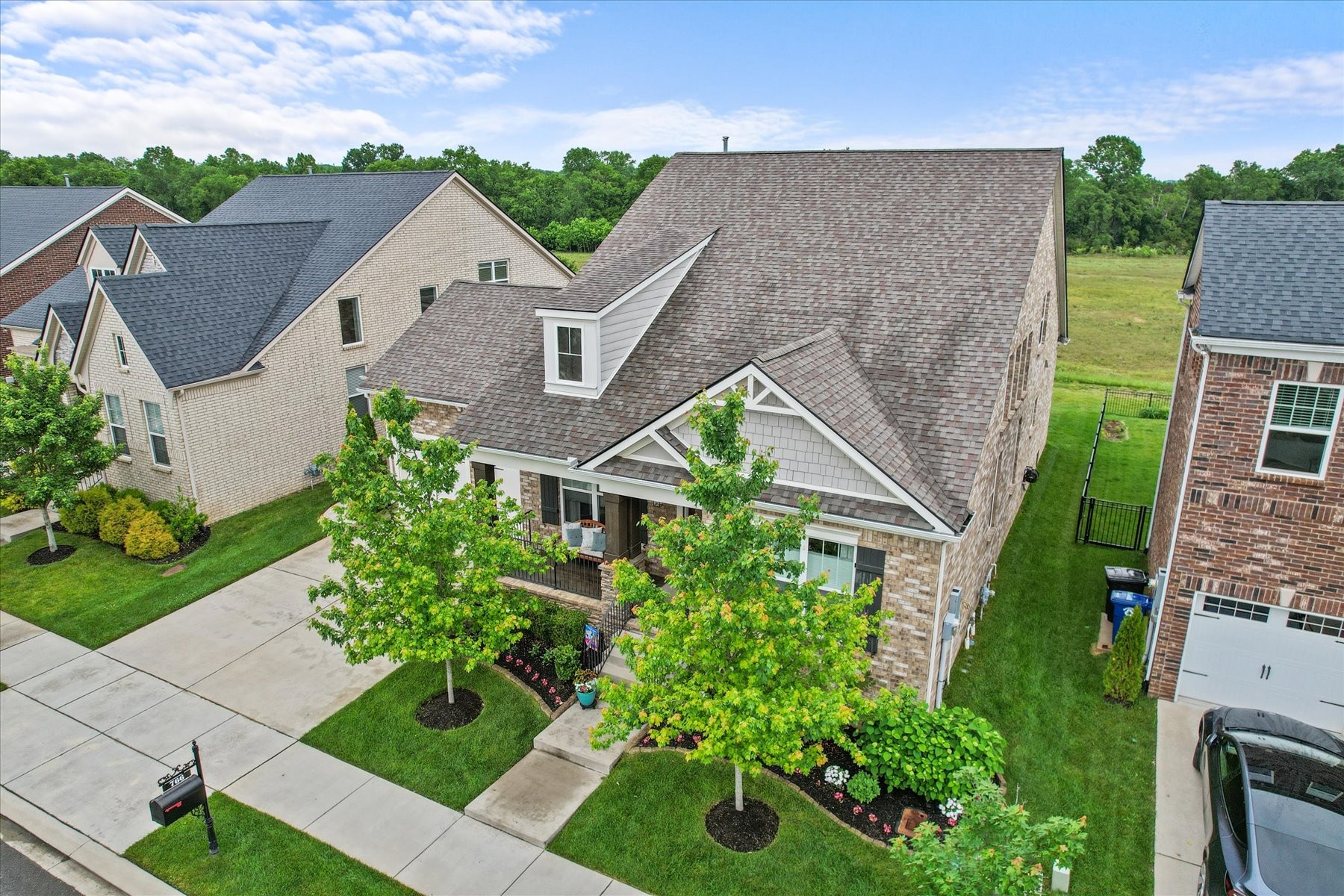 766 Beamon Drive Franklin, TN 37064 - Photo 35 of 39 an aerial view of a house with a yard