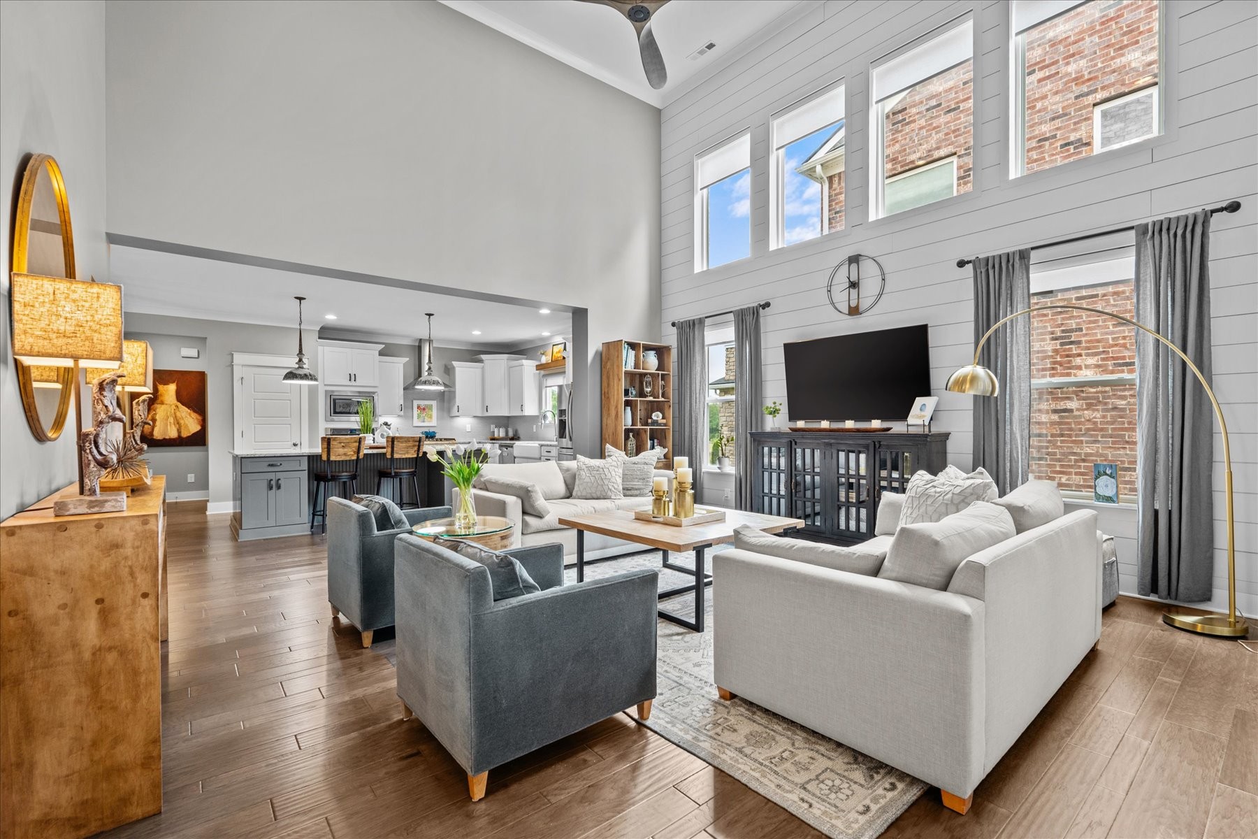 766 Beamon Drive Franklin, TN 37064 - Photo 6 of 39 a living room with furniture and a flat screen tv