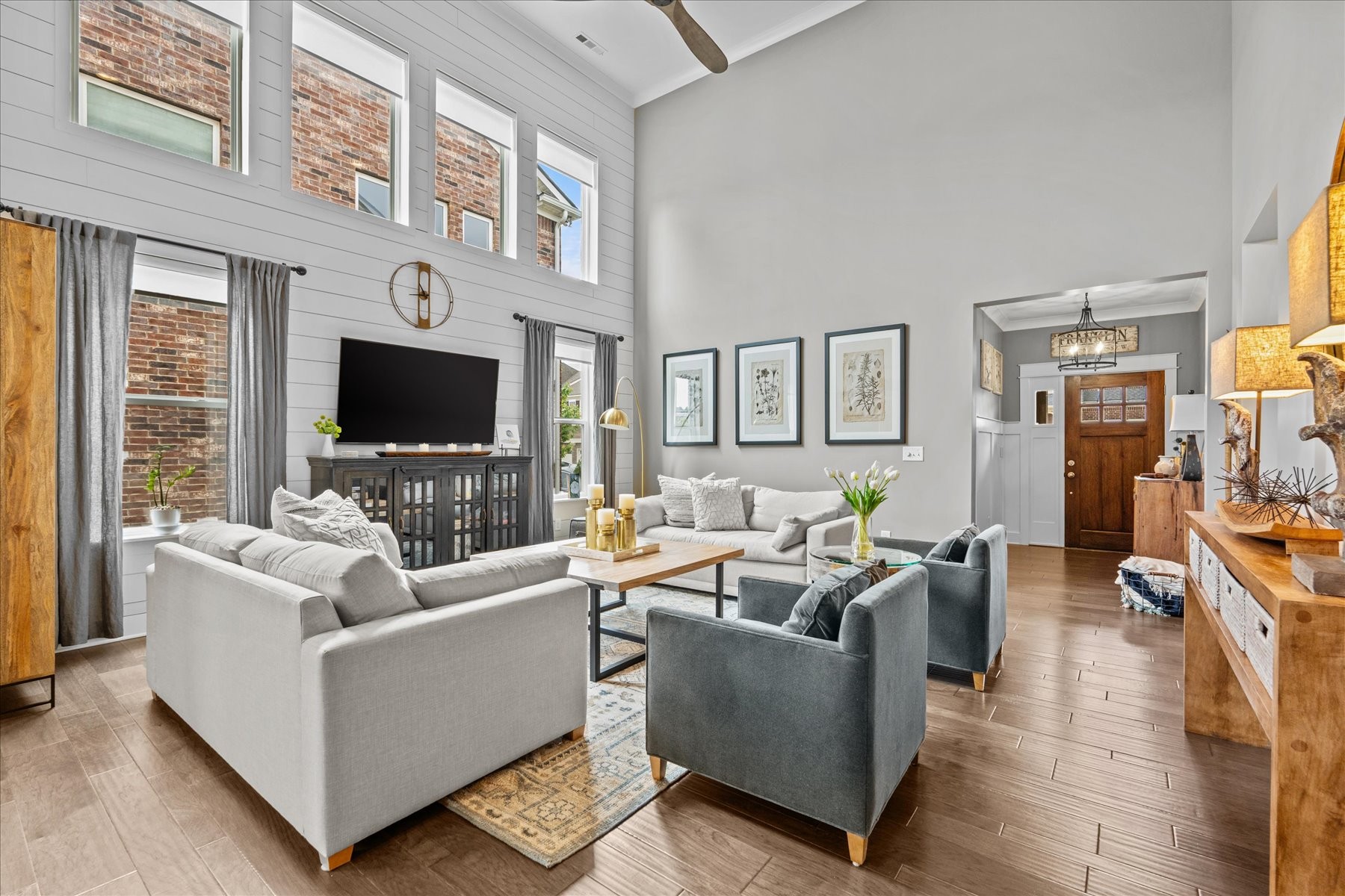 766 Beamon Drive Franklin, TN 37064 - Photo 7 of 39 a living room with furniture and a flat screen tv