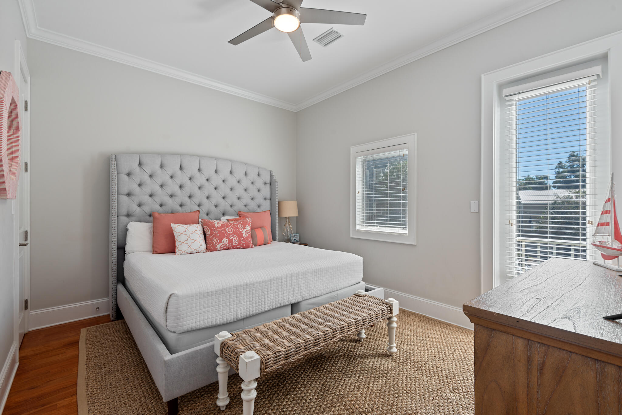 29 Coastal Grove Way, Unit 2 Santa Rosa Beach, FL 32459 - Photo 16 of 56 a bedroom with a bed and window