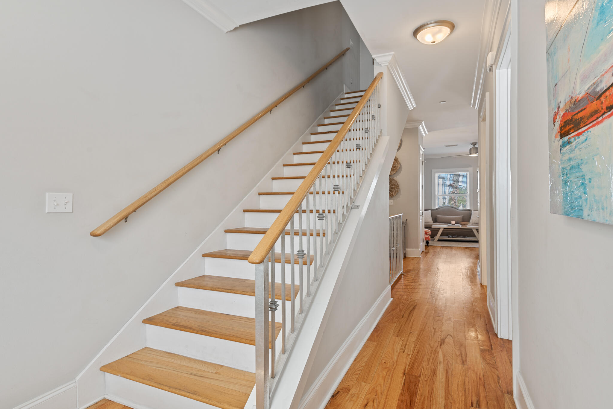 29 Coastal Grove Way, Unit 2 Santa Rosa Beach, FL 32459 - Photo 20 of 56 a view of entryway and hall with wooden floor