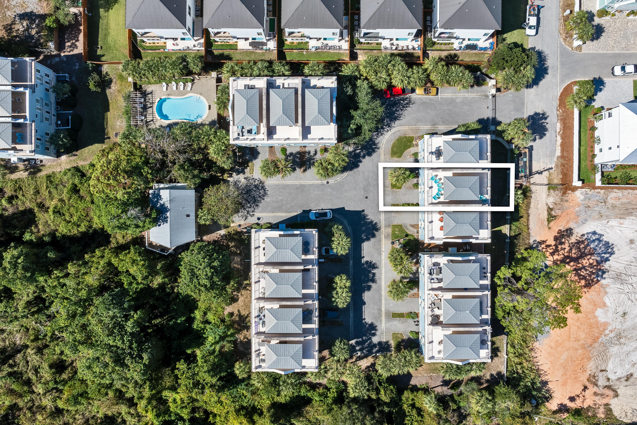 29 Coastal Grove Way, Unit 2 Santa Rosa Beach, FL 32459 - Photo 51 of 56 an aerial view of multiple house