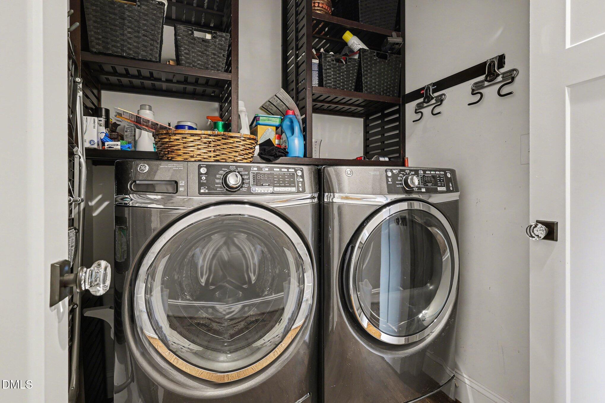 227 Furches Street Raleigh, NC 27607 - Photo 24 of 26 a utility room with dryer and washer