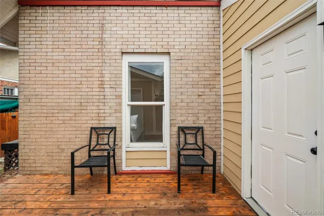 a view of outdoor seating area