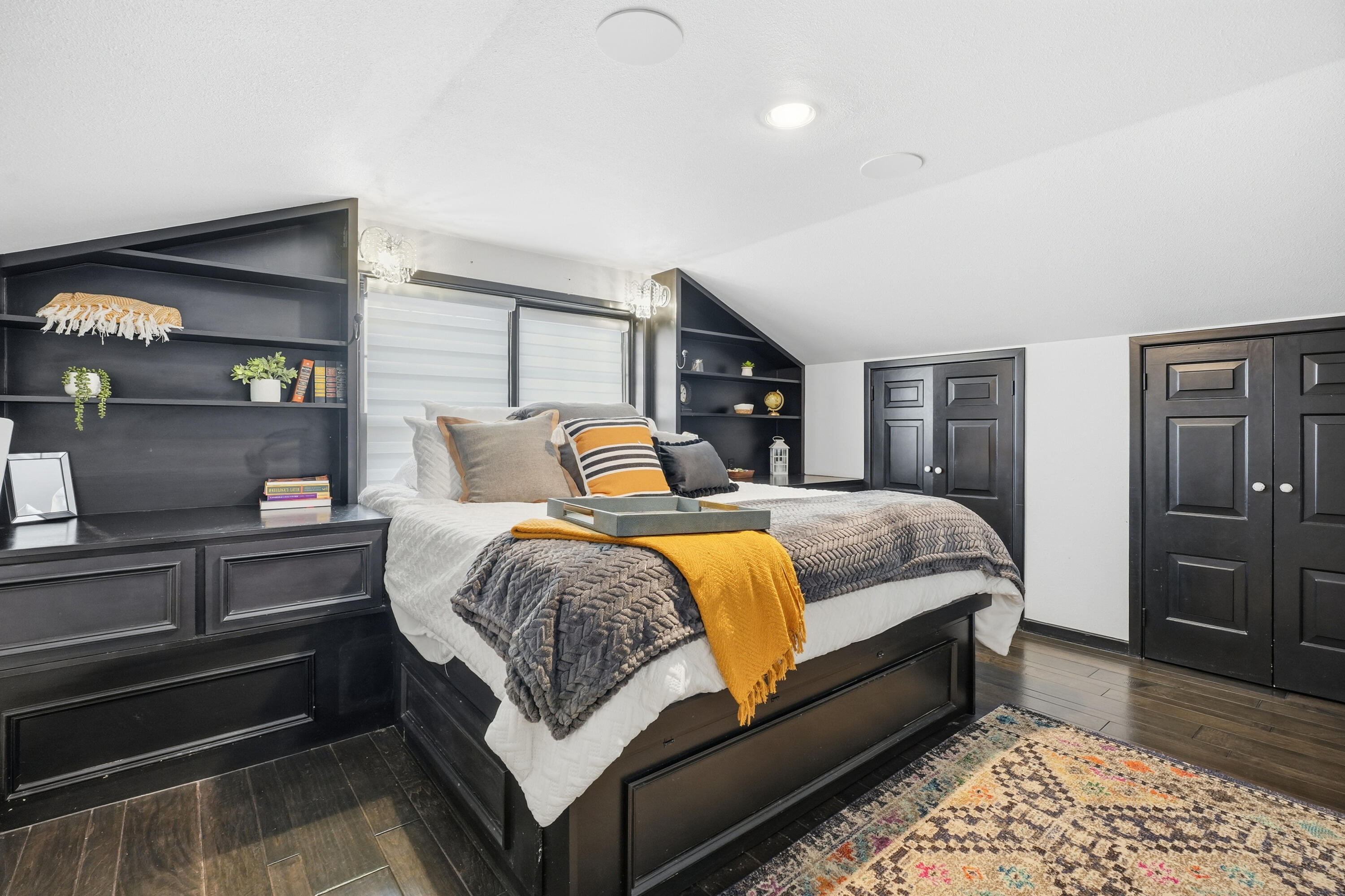 4602 13th Street Lubbock, TX 79416 - Photo 24 of 54 a bedroom with a bed and walk in closet