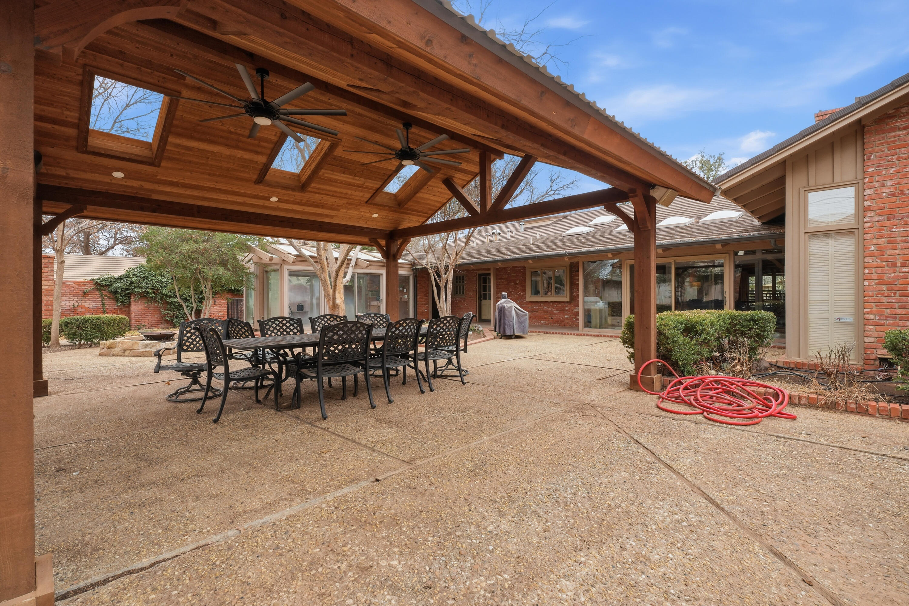 4602 13th Street Lubbock, TX 79416 - Photo 54 of 54 a view of outdoor space with table and chairs