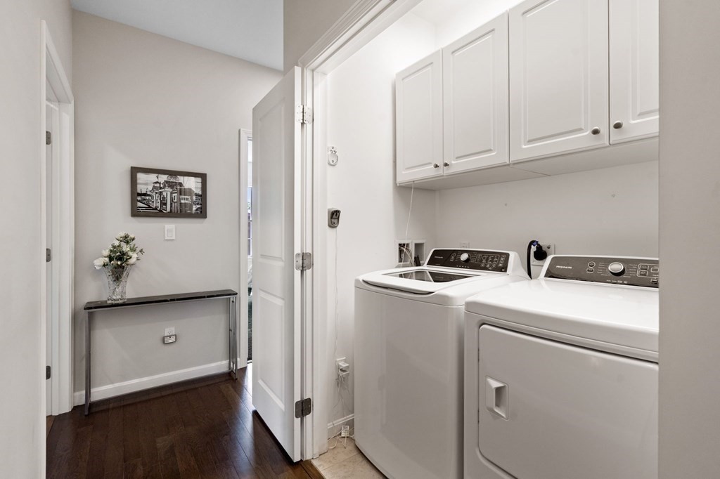 1 Revolution Way, Unit 201 Canton, MA 02021 - Photo 22 of 38 a utility room with dryer and washer
