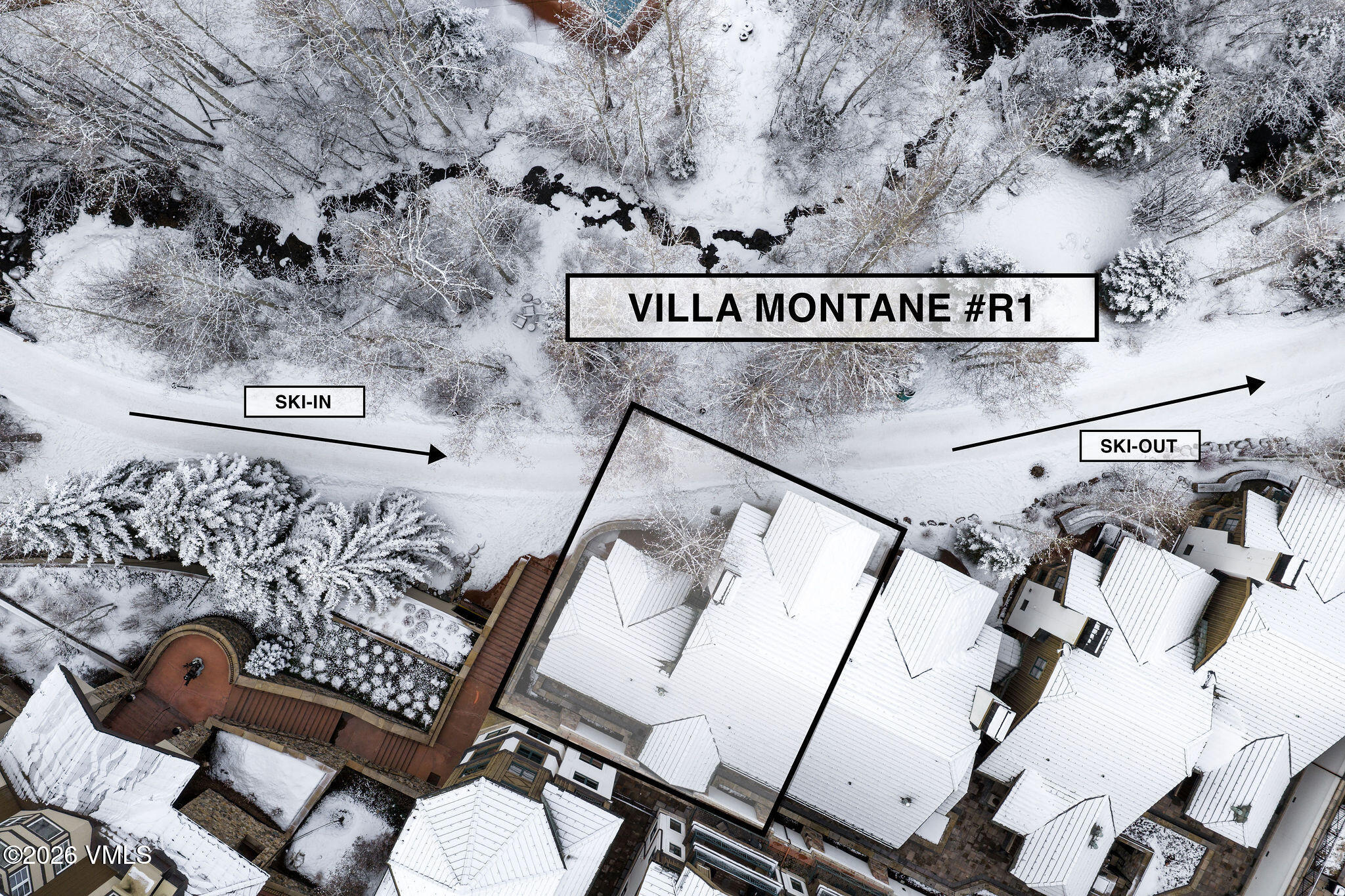 63 Avondale Lane, Unit R1 Beaver Creek, CO 81620 - Photo 30 of 37 2602_villas_at_bc_r1_aerial_b_marked