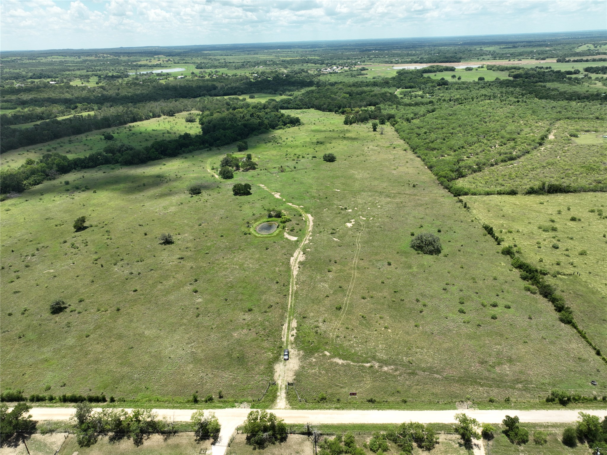 Tbd Lot 4 Tbd Road Dale, TX 78616 - Photo 7 of 24 Aerial view of sparsely populated area