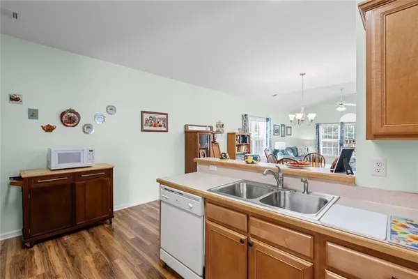 a very nice looking room with a large window