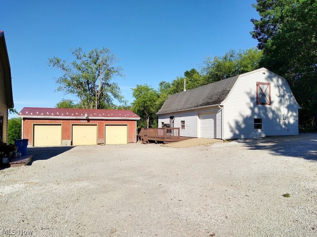 15816 Tavern Road Burton, OH 44021 - Photo 4 of 35 3 car detached garage/workshop and party barn/man cave