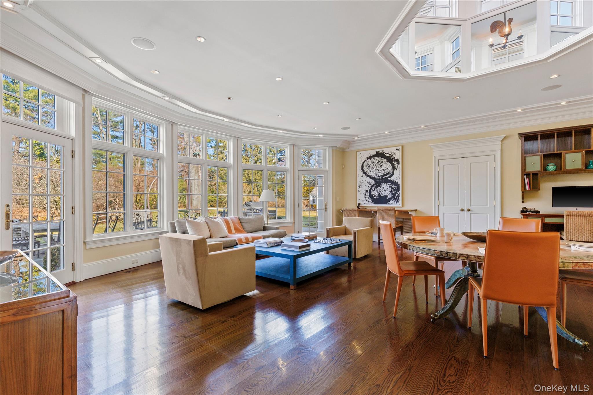 25 Stratford Road Harrison, NY 10528 - Photo 24 of 47 a living room with furniture and wooden floor