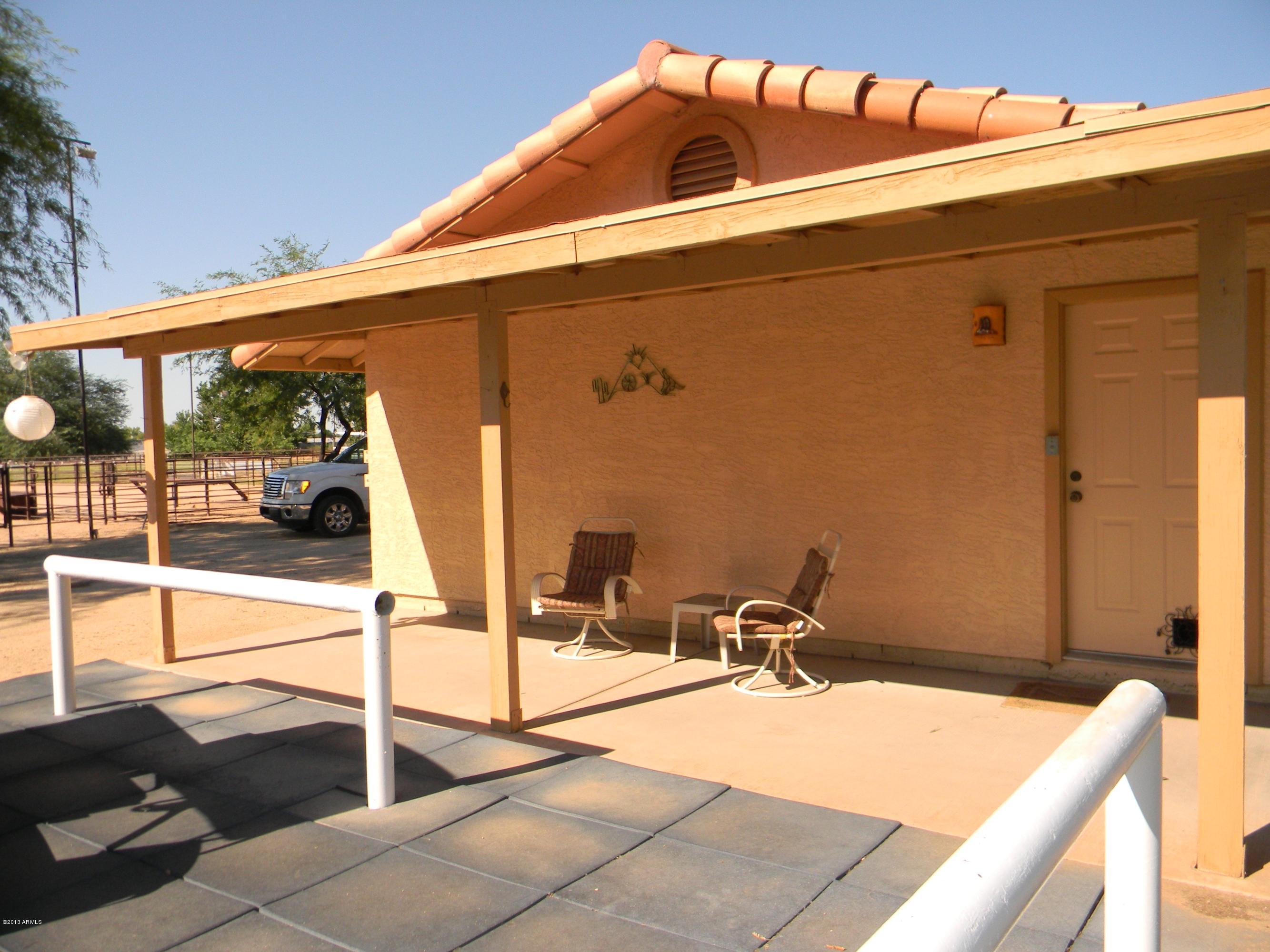17707 West Ocotillo Road Waddell, AZ 85355 - Photo 63 of 73 Covered patio off tack room