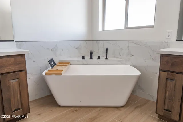 a view of a sink in a bathroom