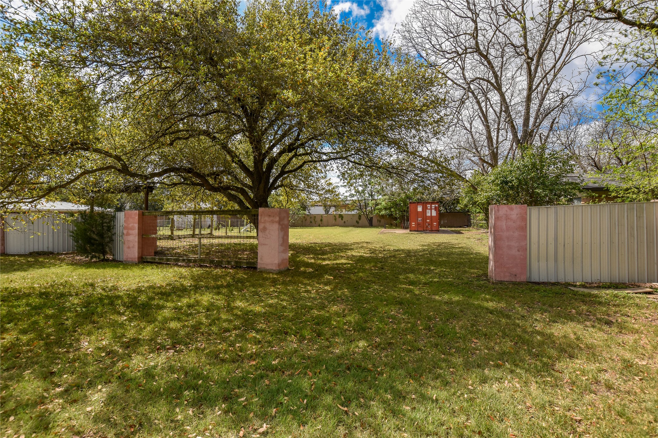 3317 Bosque Lane Austin, TX 78754 - Photo 5 of 18 a view of a field with large trees