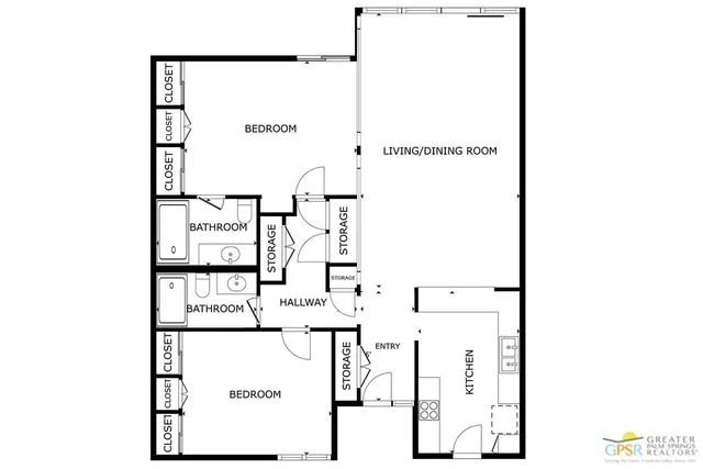 a picture of a bathroom with a shower