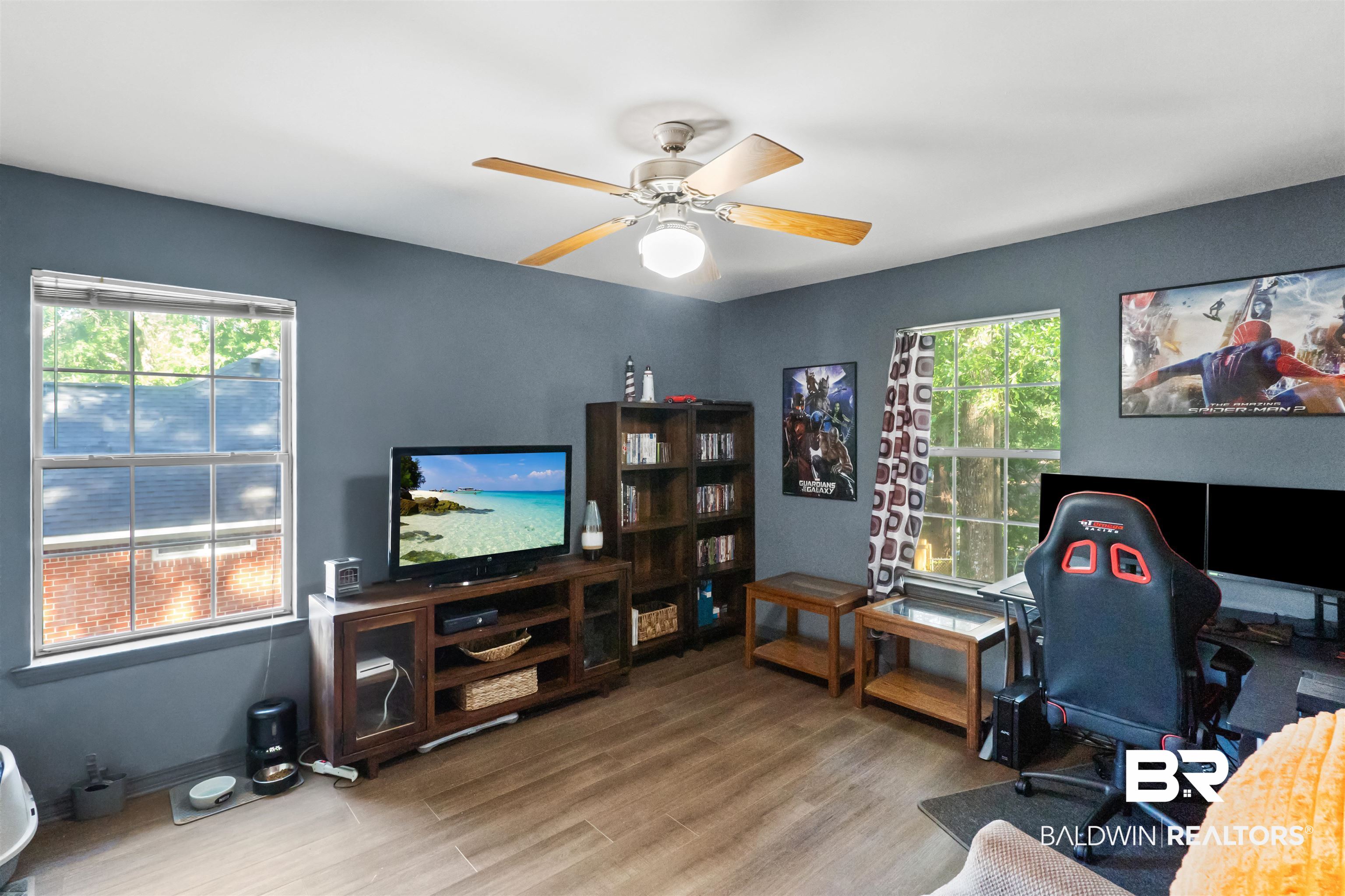 153 Lakeview Loop Daphne, AL 36526 - Photo 43 of 56 Currently used as a multi-purpose space, this room can easily serve as a bedroom, home office, media room, or creative retreat.