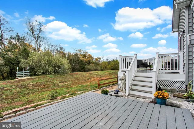 a view of a balcony with lake view