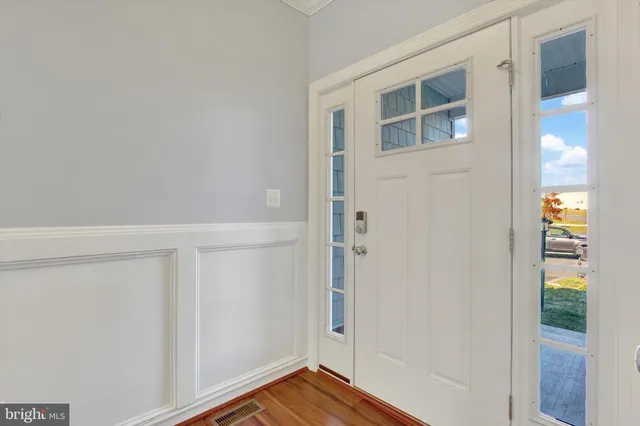 a view of empty room