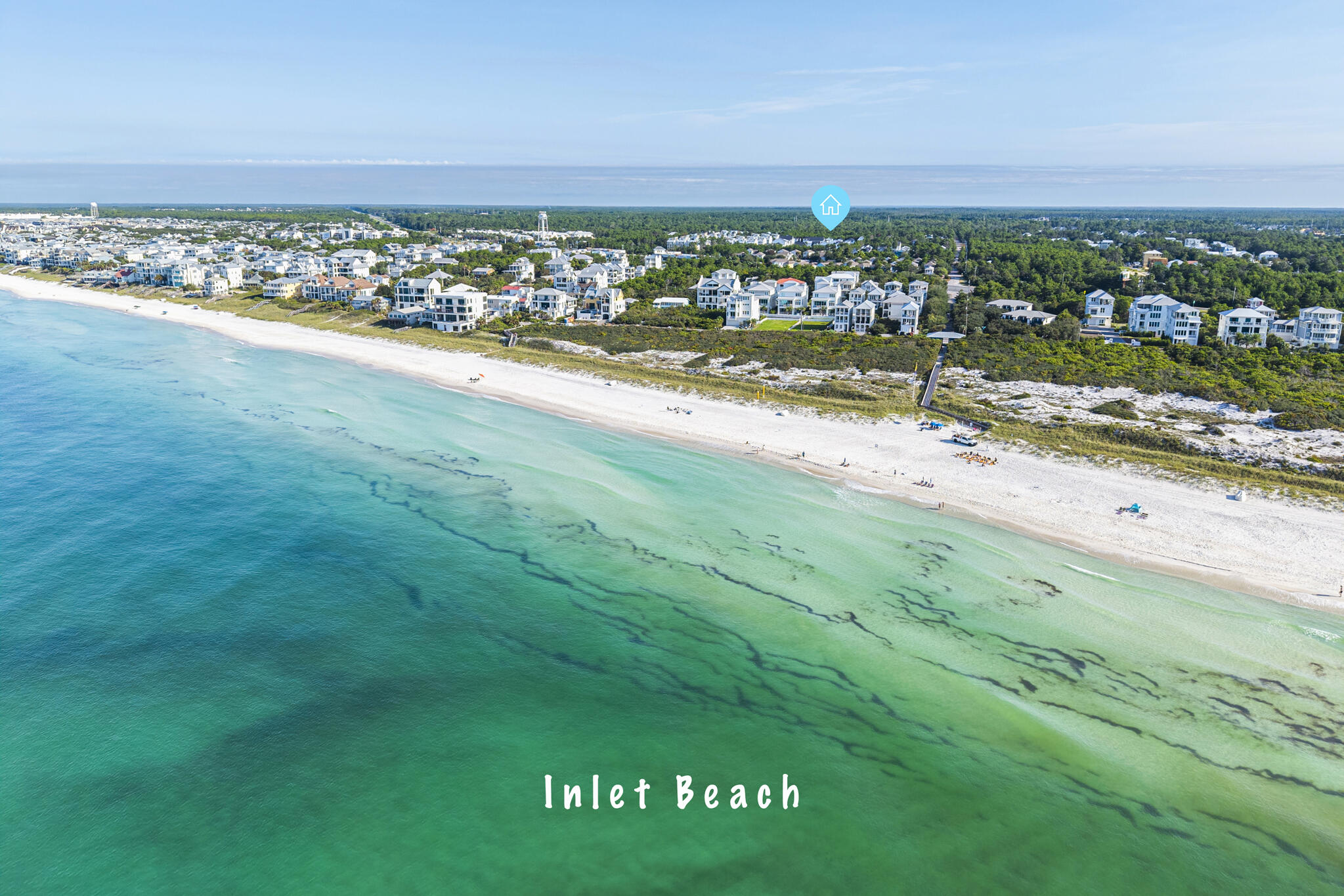 157 Valdare Ln Inlet Beach Inlet Beach, FL 32461 - Photo 22 of 24 Beach Aerial