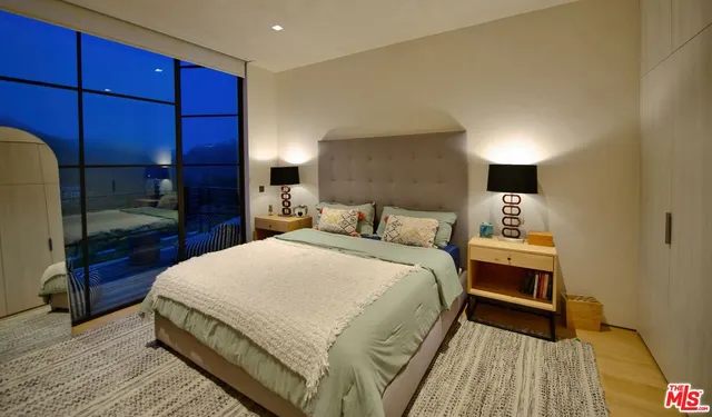 a view of outdoor space with garden