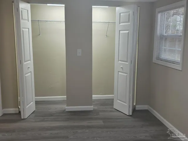 a view of wooden floor