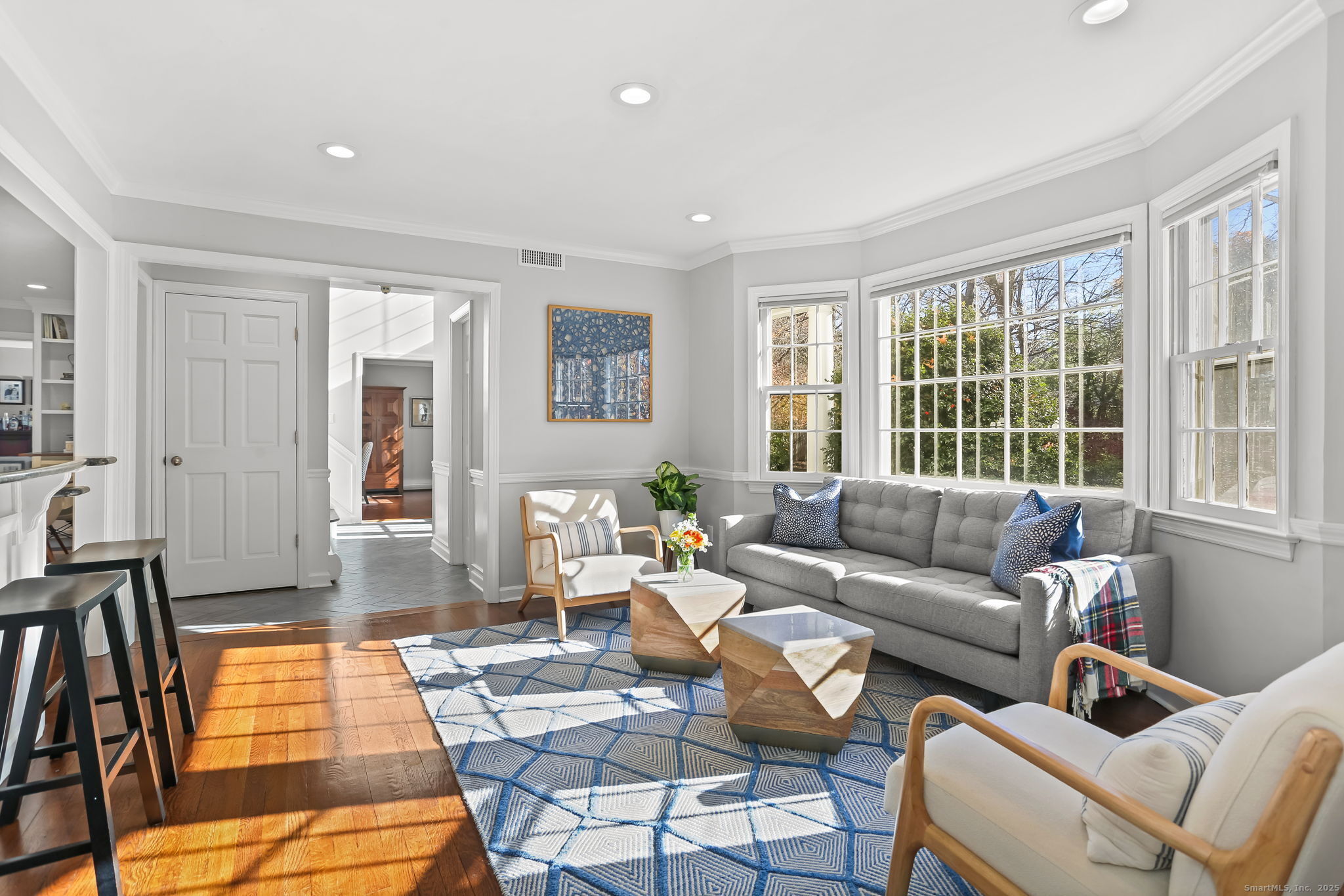 5 Willow Walk Road Westport, CT 06880 - Photo 12 of 40 a living room with furniture and a window