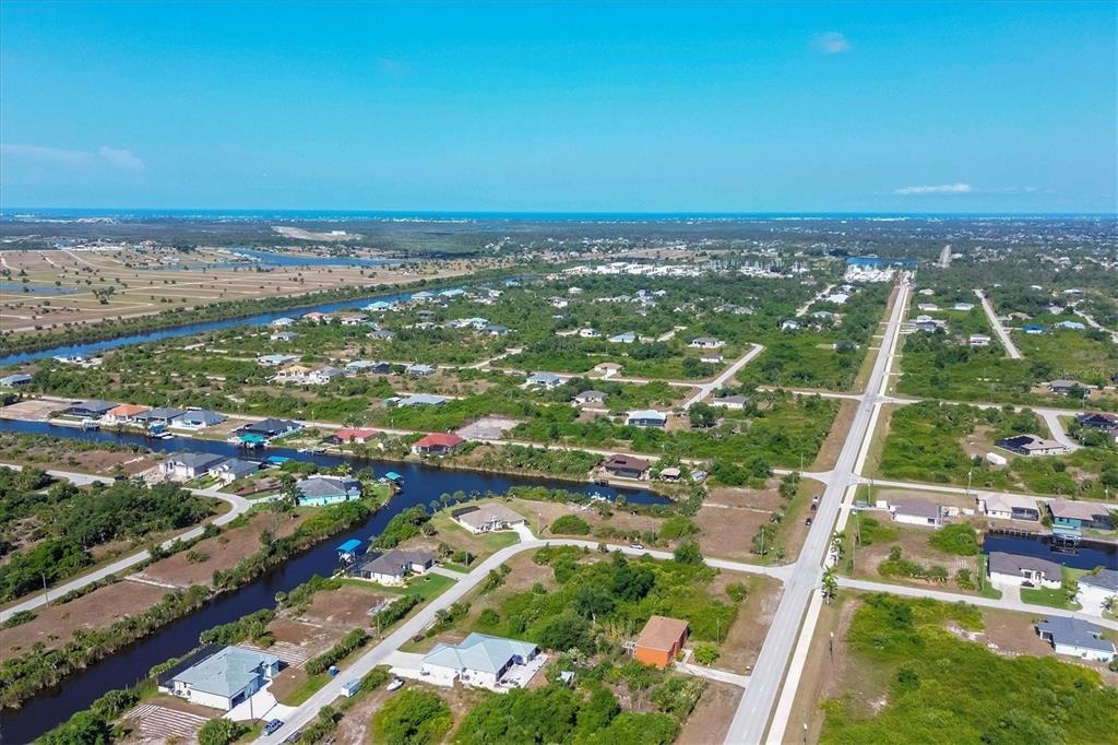 14091 Peekskill Avenue Port Charlotte, FL 33981 - Photo 44 of 53 a view of city with ocean