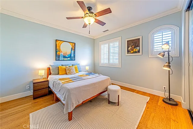 an aerial view of residential houses and outdoor space