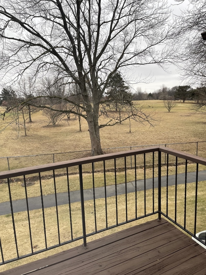 245 Memory Lane, Unit 3 Westmont, IL 60559 - Photo 26 of 28 a view of wooden balcony with outdoor space