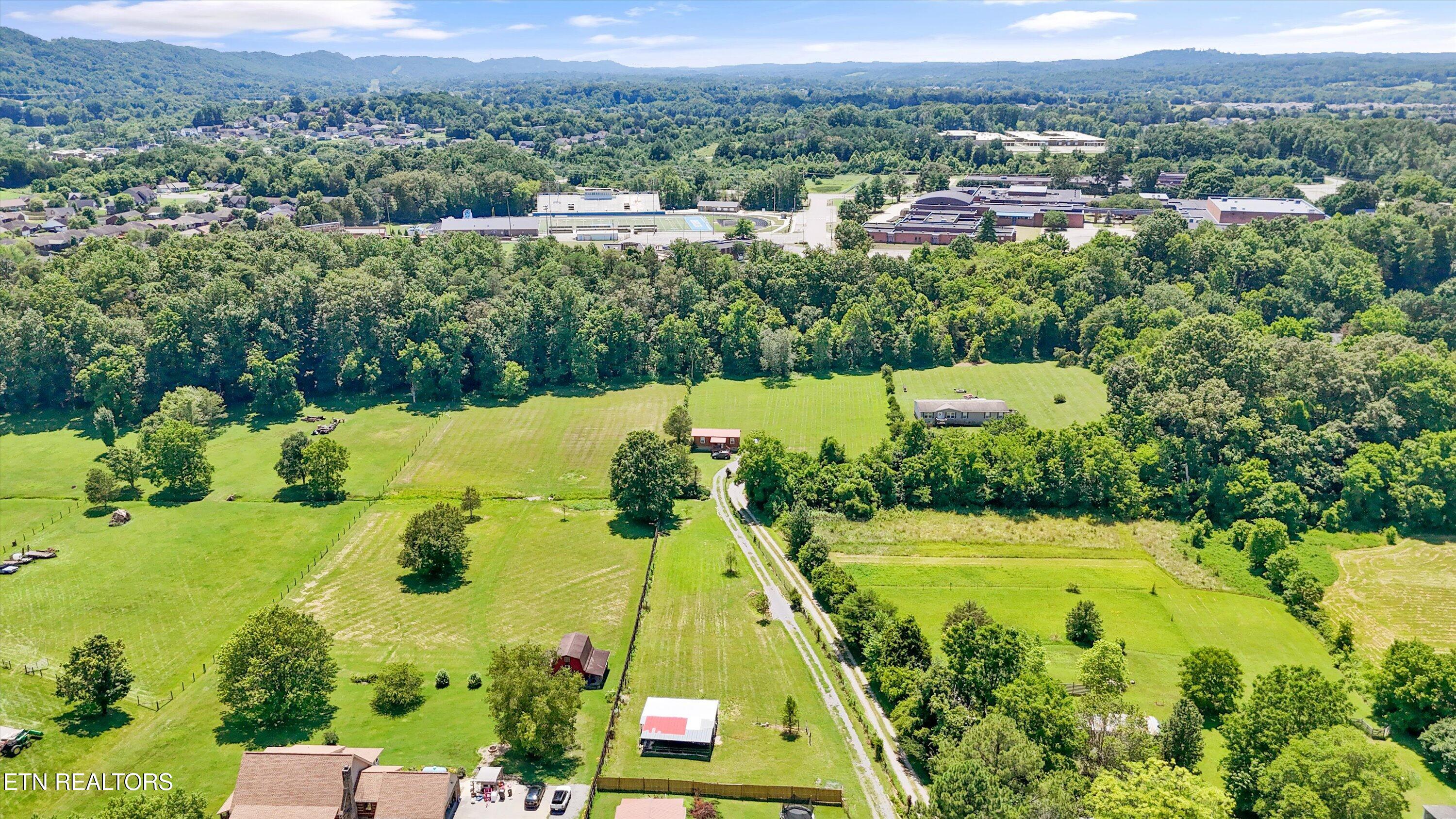 7639 Gibbs Road Corryton, TN 37721 - Photo 4 of 13 Drone Photo