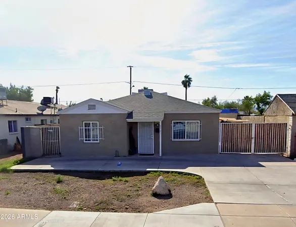 a view of a house with a patio