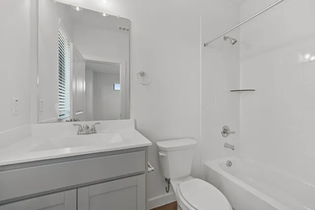 a view of small space with empty racks on the wall