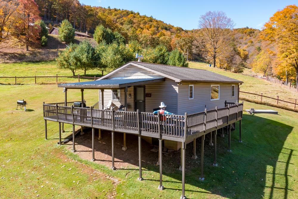 23215 Bennett Run Road Bergton, VA 22811 - Photo 5 of 19 a view of a house with backyard porch and sitting area