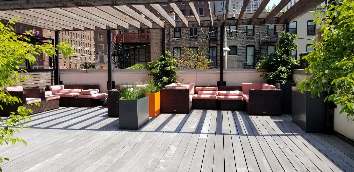 21 West Goethe Street, Unit 7C Chicago, IL 60610 - Photo 22 of 24 a view of outdoor sitting area with furniture