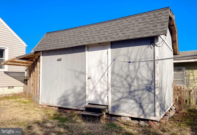 a view of a small house