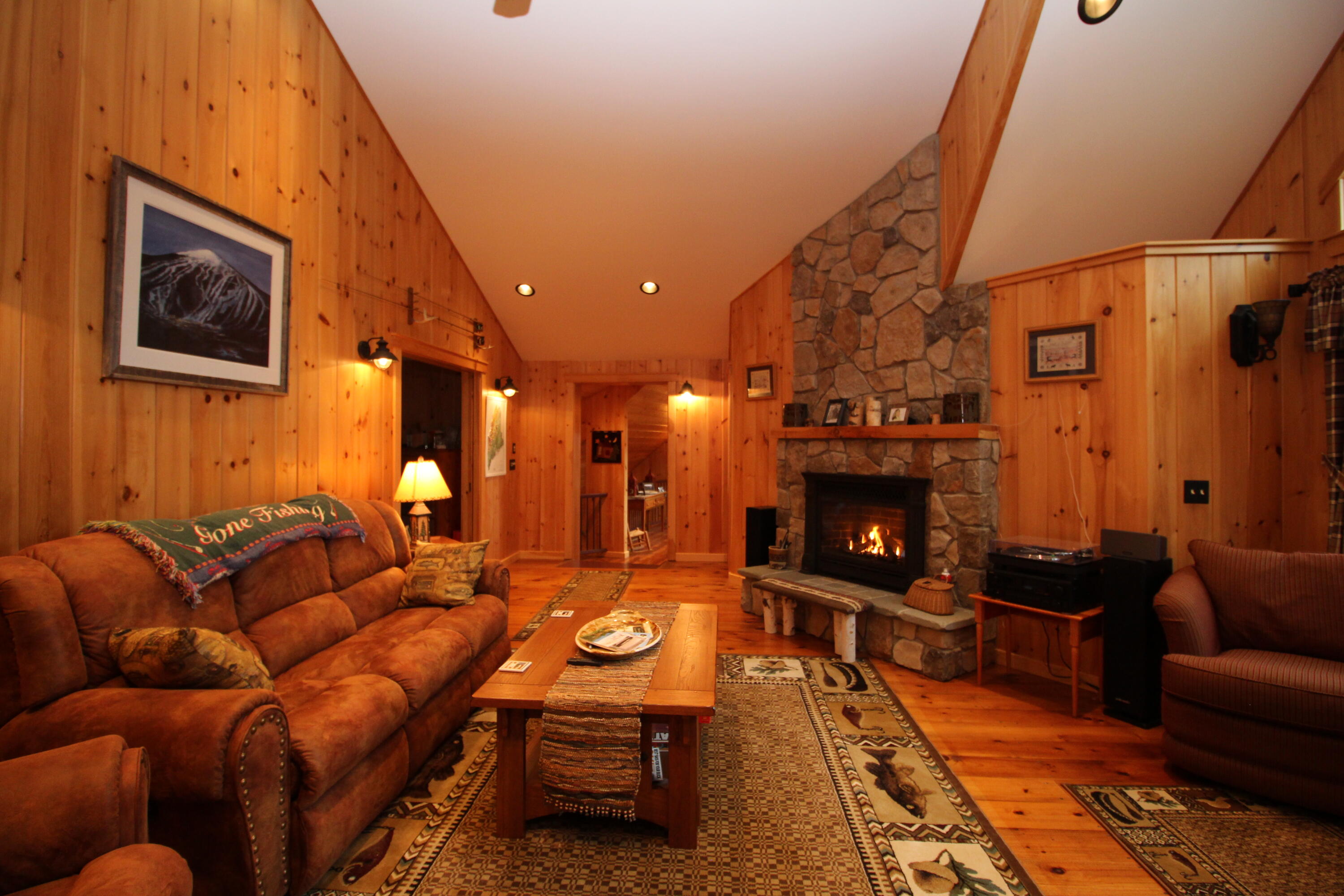 28 Squire Drive Rangeley, ME 04970 - Photo 17 of 31 A-Fireplace Room
