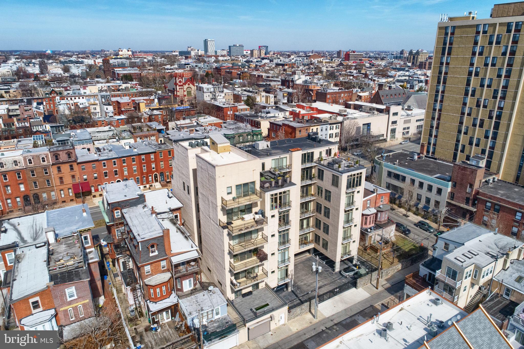 1910 Spring Garden Street, Unit 2 Philadelphia, PA 19130 - Photo 32 of 36 an aerial view of a city