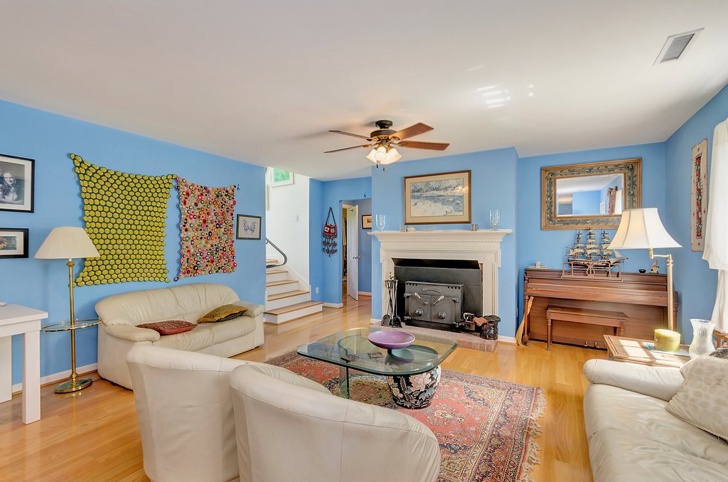 3354 Free Union Road Charlottesville, VA 22901 - Photo 6 of 45 a living room with furniture and a fireplace
