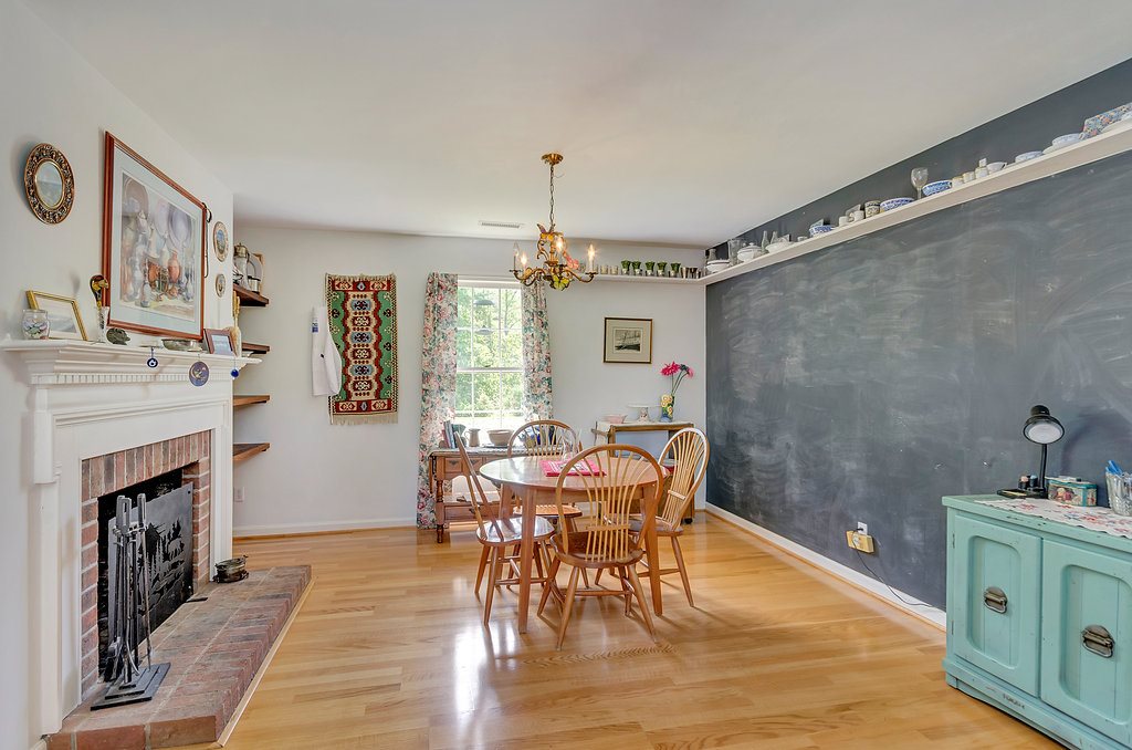 3354 Free Union Road Charlottesville, VA 22901 - Photo 10 of 45 a dining room with furniture window and wooden floor