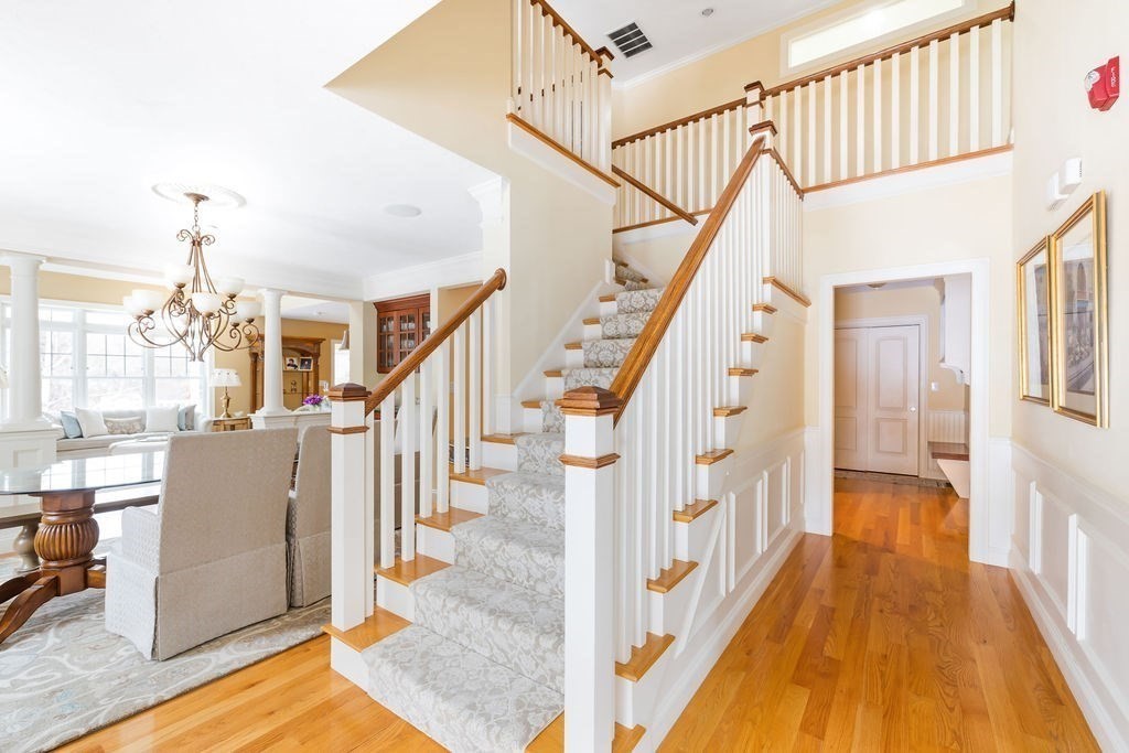 192 Boston Post Road, Unit 8 Sudbury, MA 01776 - Photo 11 of 27 a view of entryway and hall with wooden floor